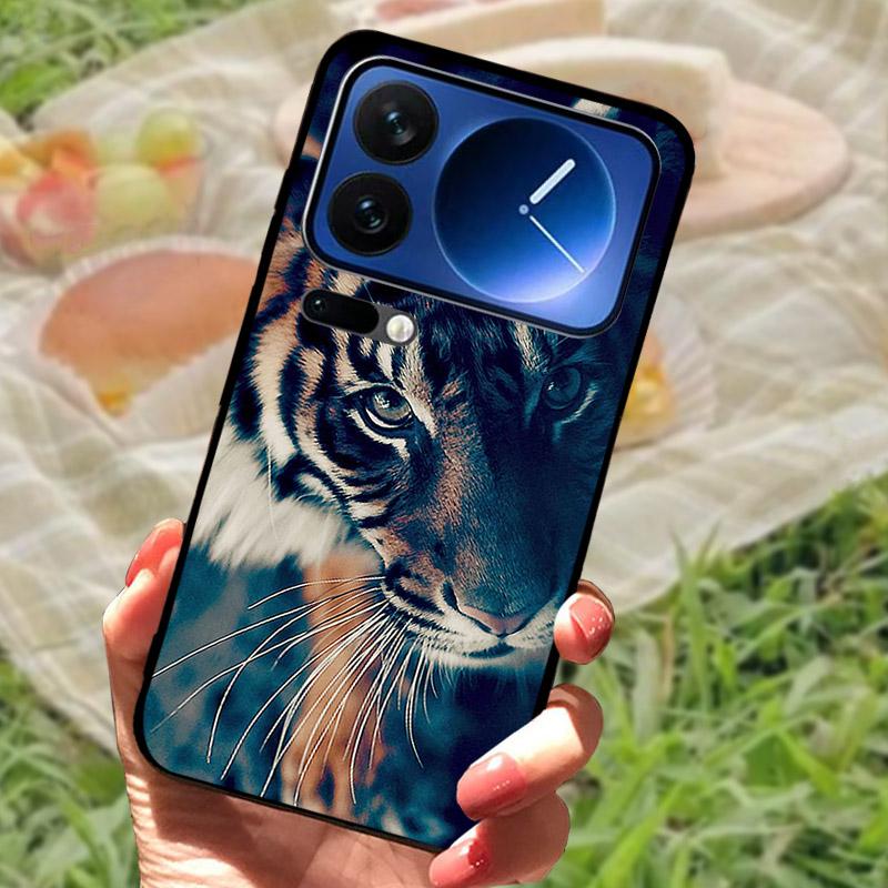 Case For Xiaomi 17 Pro Max Mi 17Pro 5G 25098PN5AC Cool Wolf Lion Soft TPU Silicone Phone Back Cover For Xiaomi17 Pro Max Fundas
