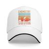 Pure Color Dad Hats Science  Is Like Cooking Just Dont Lick The Spoon Unisexs Hat Sun Visor Baseball Caps Chemistry Peaked Cap