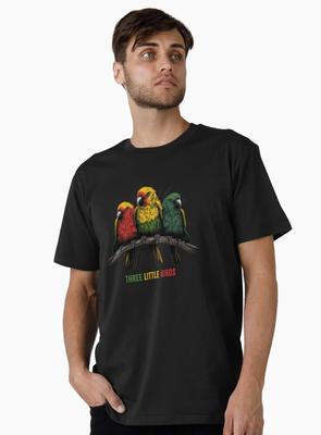 Tři Malí Ptáčci - Reggae Prémiové Tričko
