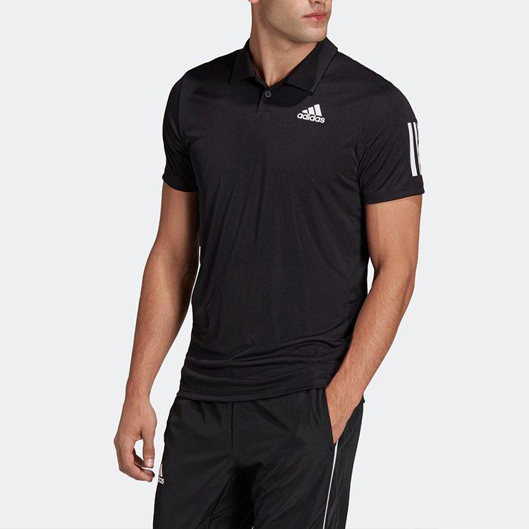 Adidas Polo Shirts Men's Black Moderate HB6224