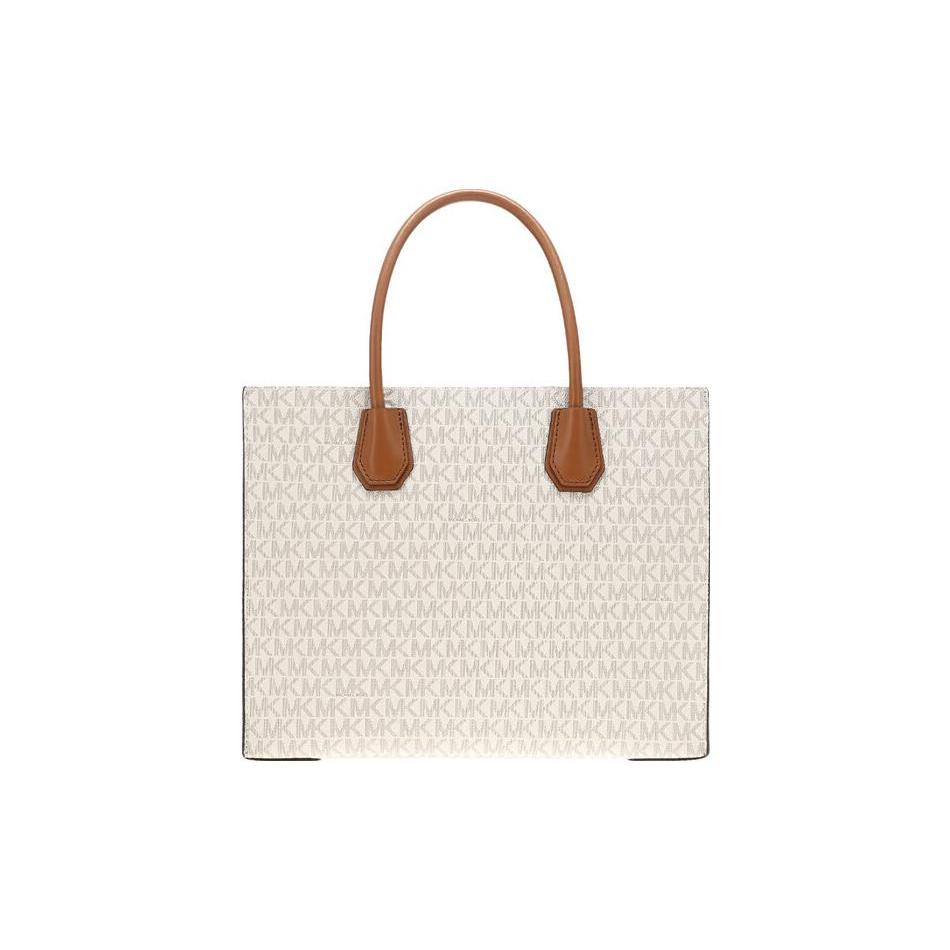 New MICHAEL KORS Mercer Large Logo Accordion Tote Bag 35T2GM9S3B-150