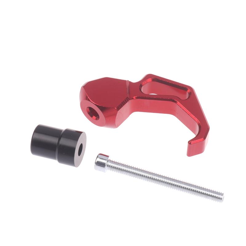 Motorcycle Bag Hanger CNC Aluminum Luggage Hook Helmet Holder AntiSlip Portable For Outdoor Adventure Touring
