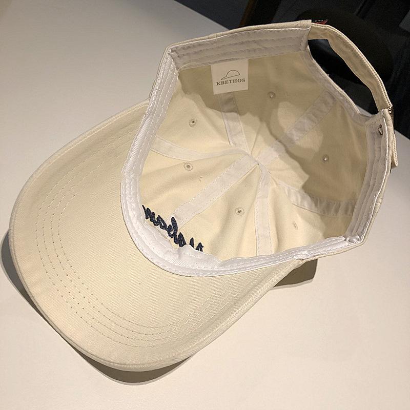 Embroidery Letters Baseball Cap for Men Women Cotton Adjustable Snapback Sun Hat Hip Hop Dad Trucker Street Couple Hats
