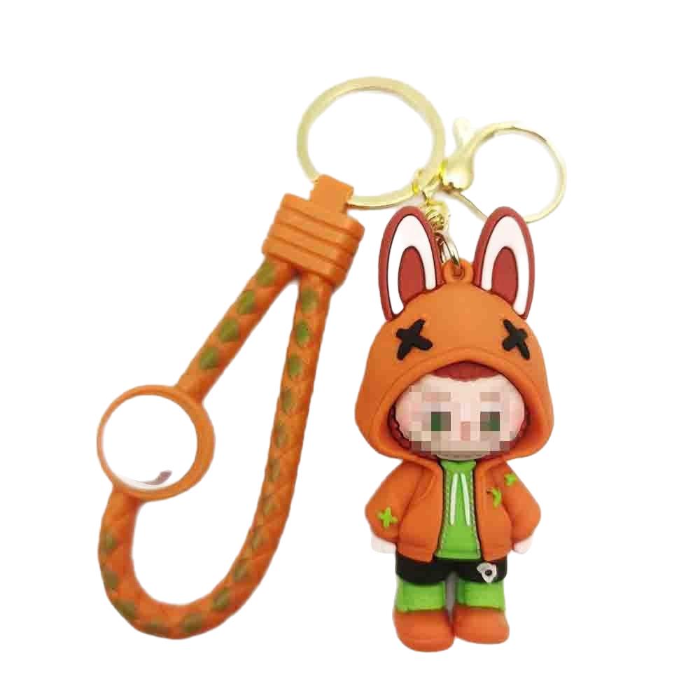 Kreskówkowy brelok Labubu: Transgraniczny brelok do torebki samochodowej i mały prezent