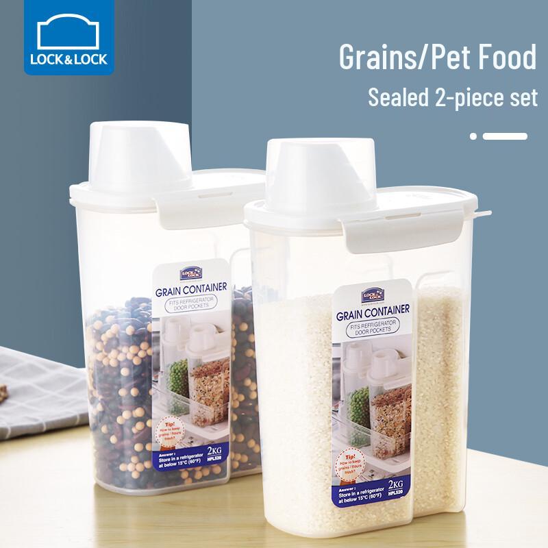 LocknLock Airtight Grain Storage Container Set