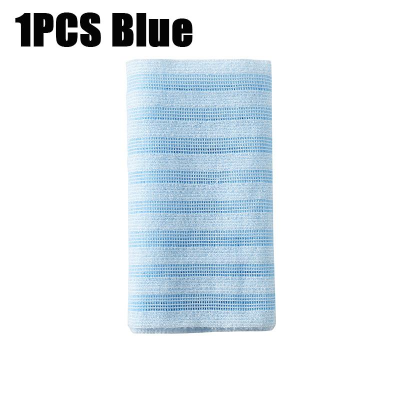 1pc Blissal Shower Scrubber 25 100cm Extra Long Exfoliating Washcloth Exfoliating Shower Towel Bath Exfoliating Towels