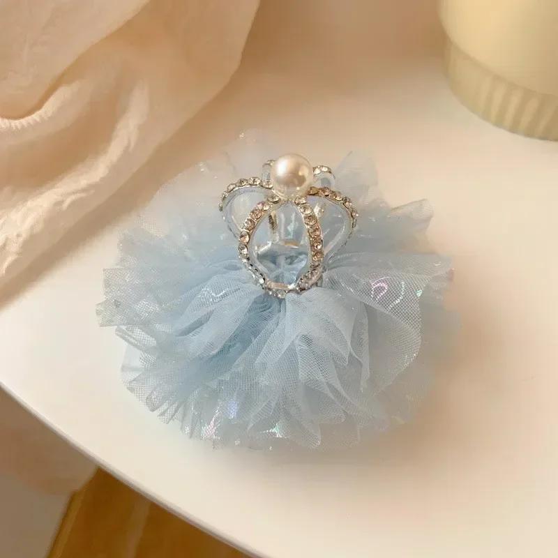 Hot Princess Children Girl Hairpin Sweet Vintage Crown Hair Clip For Kid Girl Birthday Party Decroative Hair Pin Little Girl