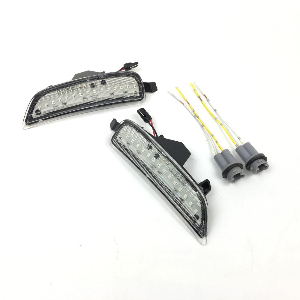 For Mazda Miata MX5 2016 2017 2018 2019 2020 2021 LED Side Marker Light Fender Bumper Lamp Front Amber Red Rear