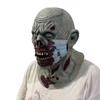 Zombie-Kopfschmuck, Horror-Gesicht, Latex-Kostüm-Zubehör, blutiger Zombie-Helm, Vollgesichts-Kopfschmuck