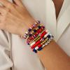Ingemark Goth Soft Pottery Stackable Elastic Chain Bracelets for Women On Hand Vintage Charm Bangles Birthday Couple Jewelry New