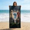 NO.7 Ronaldo Football Legends Beach Towel Large Quick-drying Towel Suitablefor Beach Yoga Pool Gym Sport Towel Summer