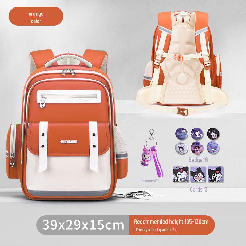 Cloud Schoolbag: Large Capacity, Lightweight Backpack for Grade 1-6 Boys & Girls