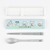 OSK Chiikawa Slide-Type Cutlery Set 48×191×H18mm Plastic CT-27