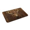 Wood Deer Print Door Floor Bathroom Kitchen Mat Anti-Slip Outdoor  Doormat Living Room Entrance Carpet Rug