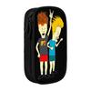 Beavis And Butt-Head Pencil Case Beavis and Butthead 90s BB Pen Box Bag Kids Big Capacity Students School Zipper Pencil Box