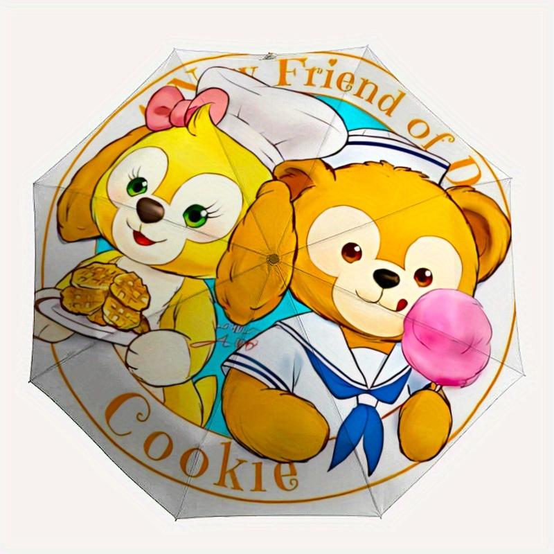 

1pc CookieAnn, Duffy Automatic Open/close, All-Season Portable Folding Umbrella, Perfect Gift for Friends yy250807022