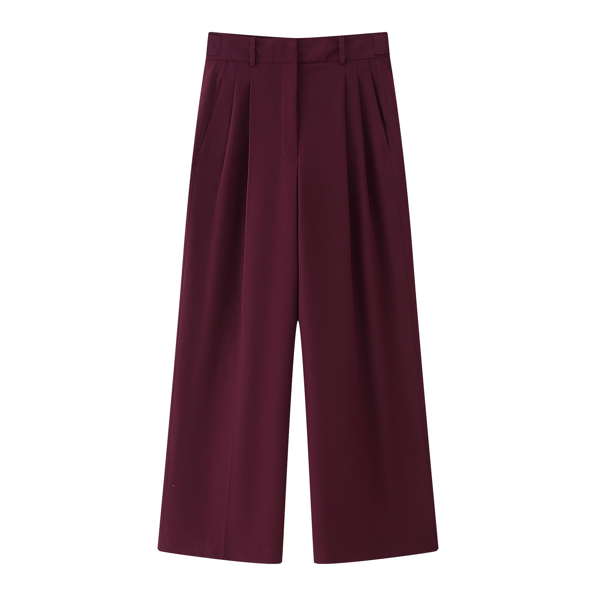 

Весна 2025 Женская куртка-бомбер в европейском и американском стиле и повседневные брюки Medium