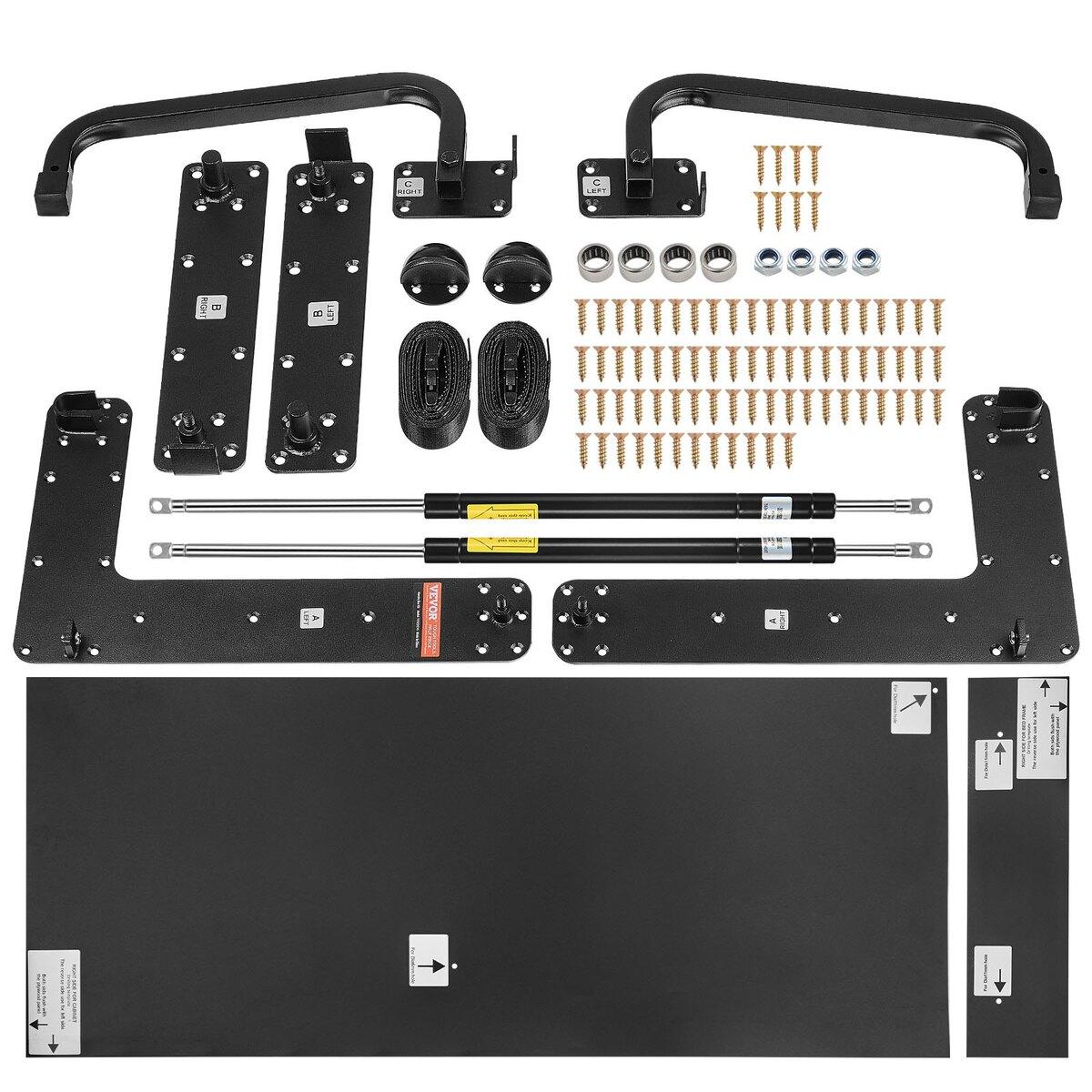 Murphy Bett Bausatz Twin Deluxe DIY Wandbett Mechanisches Beschlagset Klappbar