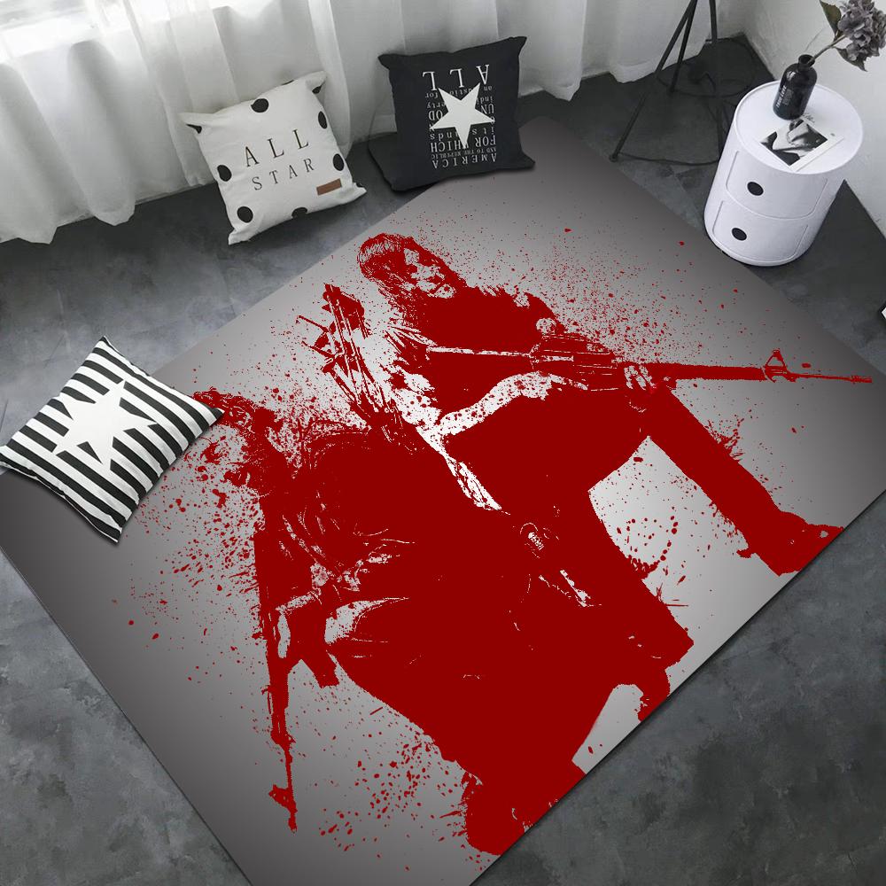 The Walking Dead Bathroom Mat Anti-slip Absorb Water Long Strip Cushion Bedroon Mat Hotel Decor Mat