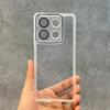 For Redmi Note 13 4G Case Redmi Note 13 Pro Phone Case Redmi Note 13 5G Cover NOTE13 Pro Shookproof Plating Silicone Back Cover