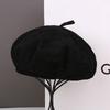 Spring and autumn show face small beret children fashion students versatile big head circumference painter hat casual bud hat