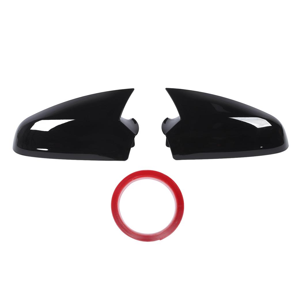 1 Pair Rearview Mirror Cap 6428200 High Strength Door Mirror Cover Replacement for Vauxhall Astra H MK5 2004‑2009