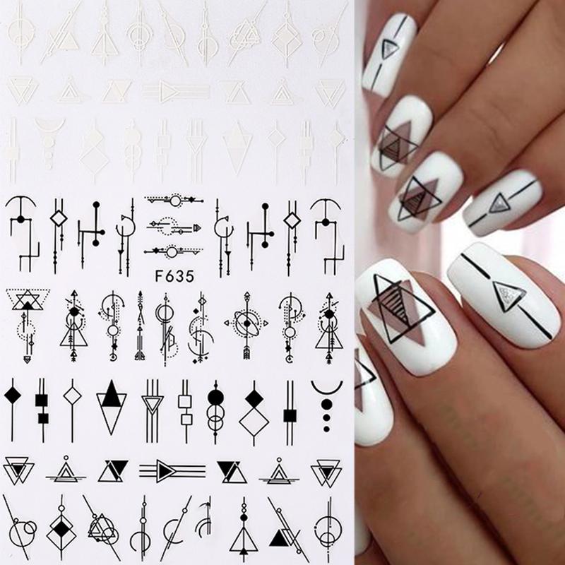 1PCS Sakura Nail Stickers Dandelion Nail Art Decoration Nail Decals Tulip Self-adhesive Flowers Stickers Press On Nails Stickers