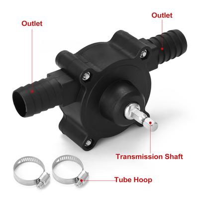 Portable Electric Drill Pump Self Priming Transfer Pumps Oil Fluid Water Pump