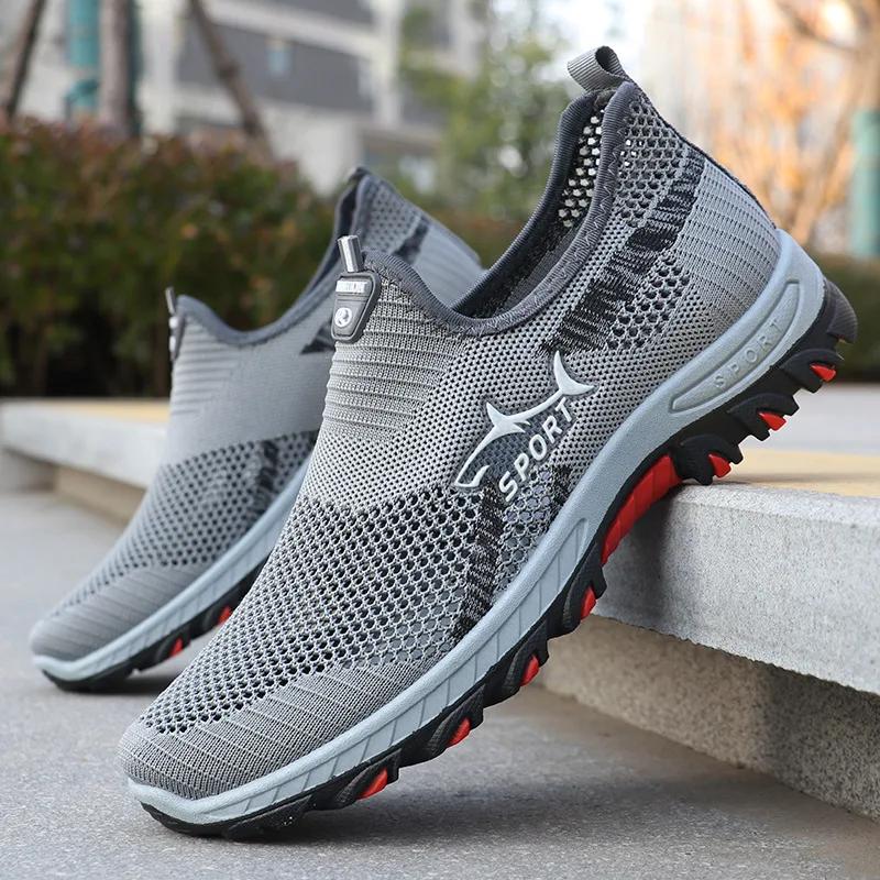 Men's Summer Sneakers Men's Sneakers Breathable Mesh Summer Sports Shoes Casual Sneakers Free Shipping Shoes