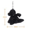 Apricot Lamb Black Dragon Cute Soft Keychain Plush Perfect for Boys and Fits Kids Backpacks and 10cm Toy, Girls, Purses,