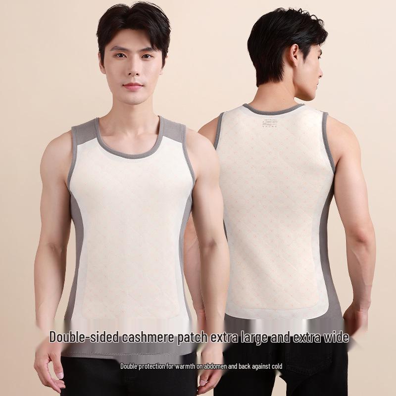 Vestă fără mâneci antibacteriană din lână Merino pentru bărbați - Elasticitate ridicată și confort, Camellia Care