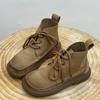 Plus-size ankle boots, new winter  style, thick sole, round toe, in stock.