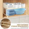 Expandable Shoe Rack Hanging Under Cabinets Clothes Shoe Storage Shelf Adjustable Household Retractable Organizer
