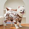 Soft Dog Four Legged Coat Thickened Winter Warm Dog Clothes  Daily Wear