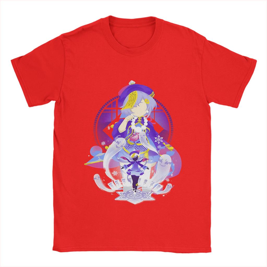 Genshin Impacts T Shirt Beach Harajuku TShirts Unisex Cotton ONeck Plus Size 5XL Tees ShortSleeve Aesthetic Tops
