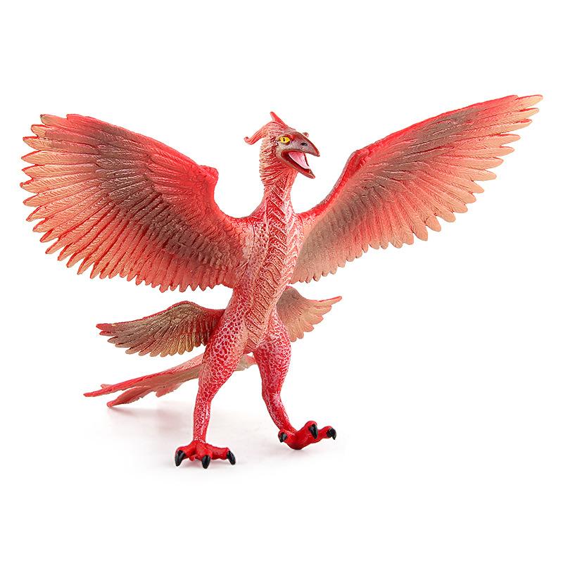 Animal Figures Decorations Model Simulation Mythology Dragon White Tiger Basaltic Suzaku Magic Real Color Solid Model Ornaments