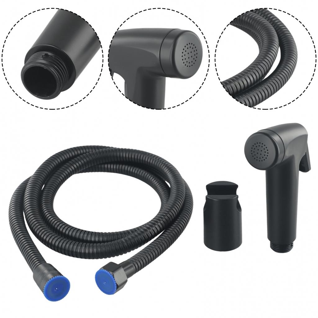 Hose+Holder Bidet Spray Multi-functional 125*65mm ABS