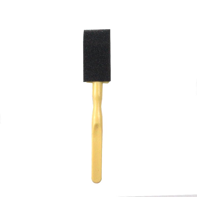 Children s DIY Wooden Handle Sponge Paintbrush for Graffiti Art Pigments