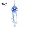 Reusable Festive Ornaments LED Hanging Christmas Ornament, Icy Glow Sparkling Snowflake Cascade Decoration, Party Favors Winter Lighted Decor for Tree