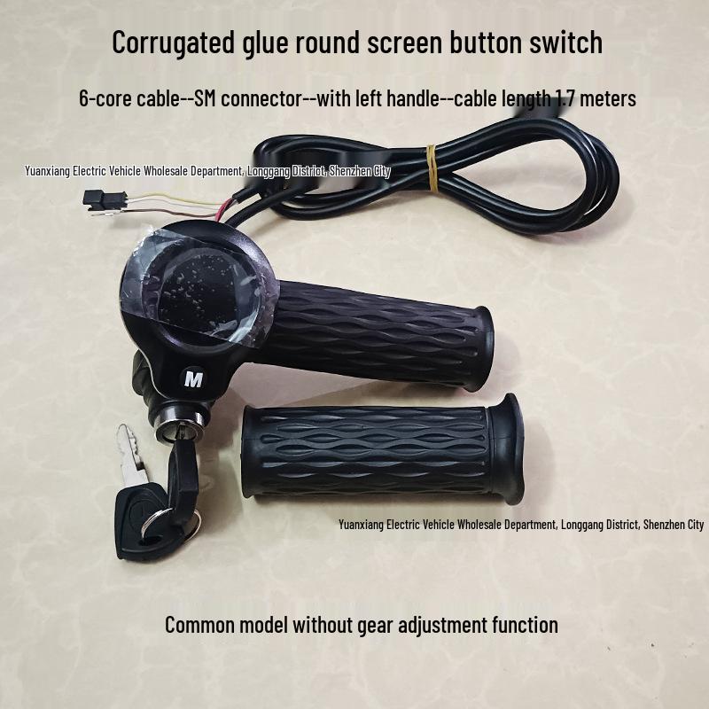 Electric Scooter Speed Governor with Dashboard and Twist Grip 48V