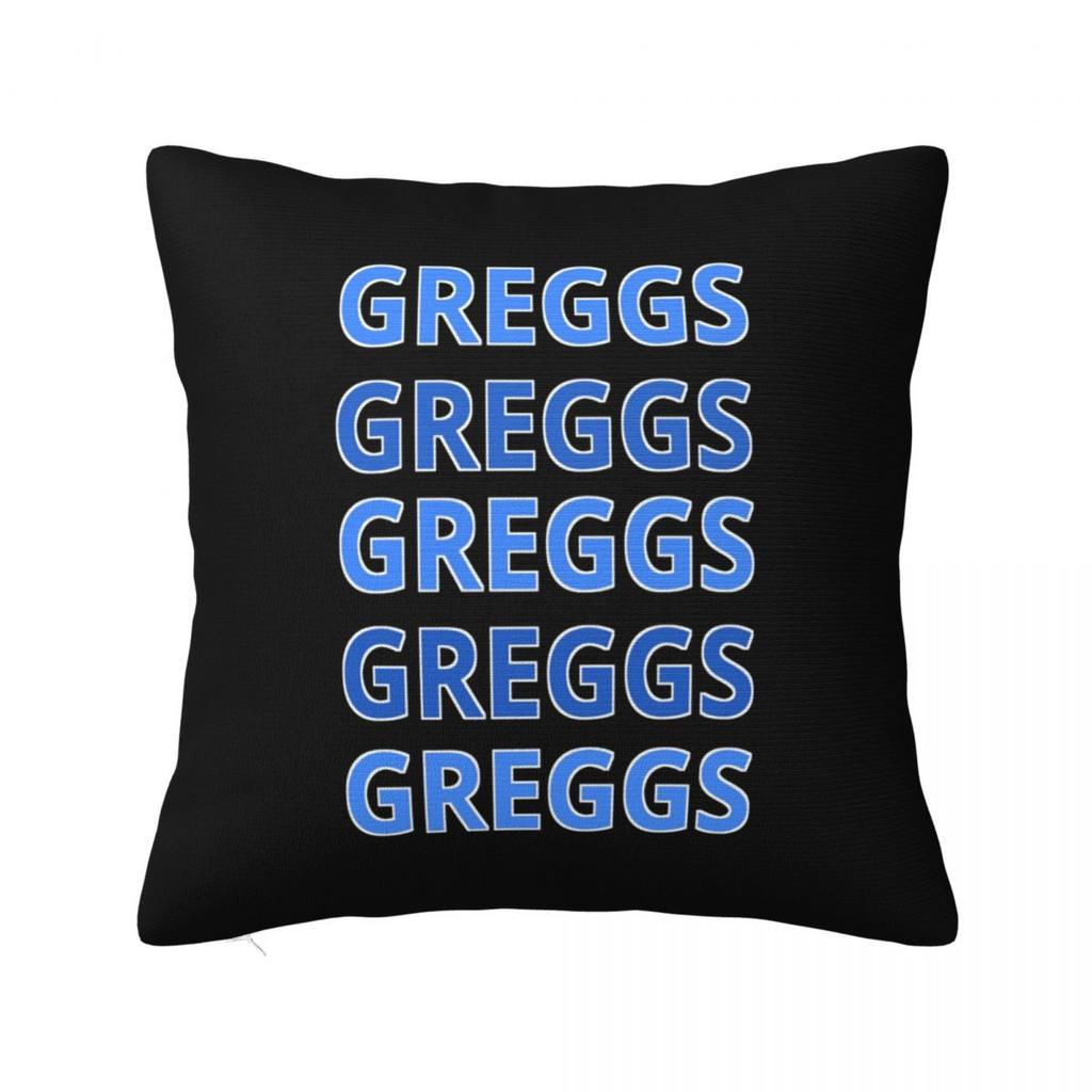 Trending Greggs Logo Square Pillowcase Cushion Cover Pillow Case Throw Pillow Cover for Home Sofa Living Room