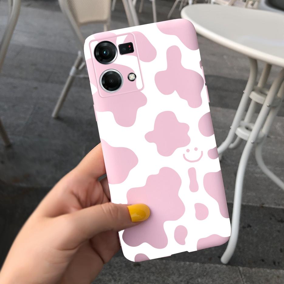 Für Oppo Reno7 4G Hülle CPH2363 Oppo F21 Pro 2022 Schöne Kunst Bemalte Abdeckung Weiche TPU Handyhülle Für Oppo Reno 7 F21 Pro Rückseite