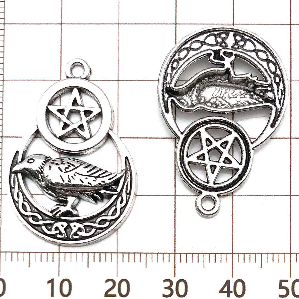 Mixed 15 Silver Alloy Star Pendants & Charms for DIY Bracelets & Necklaces