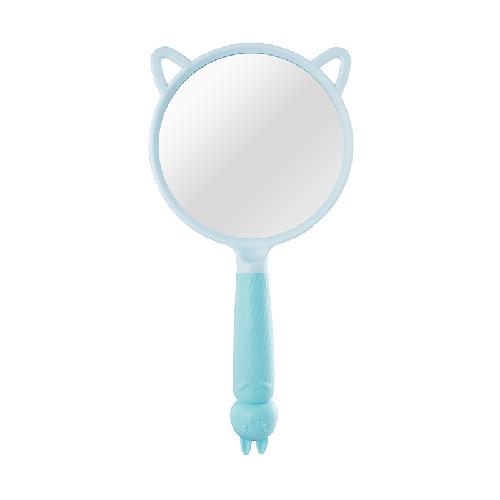 Pocket Demon Soft Cute Silicone Handle Mirror Girl Home Cute Handheld Mirror Portable High-definition Makeup Mirror