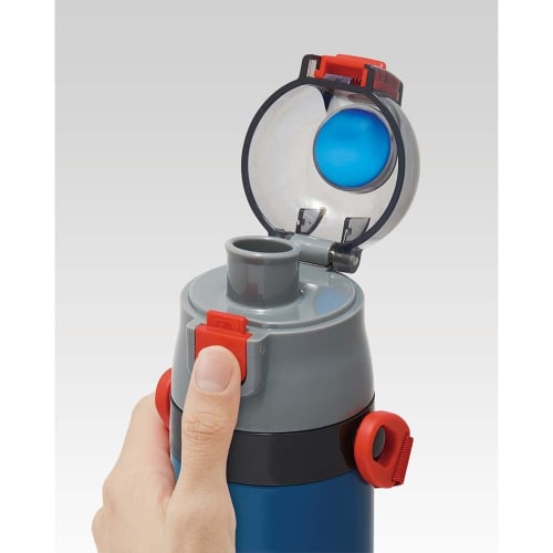 Skater Children's Stainless Steel Water Bottle Direct Drinking 470ml Spiderman Child-friendly Lightweight Type Cold Storage Waterbottle Sports Bottle