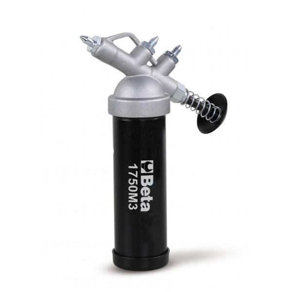 MINI GREASING GUN WITH 3 NOZZLES - BE 1750M3