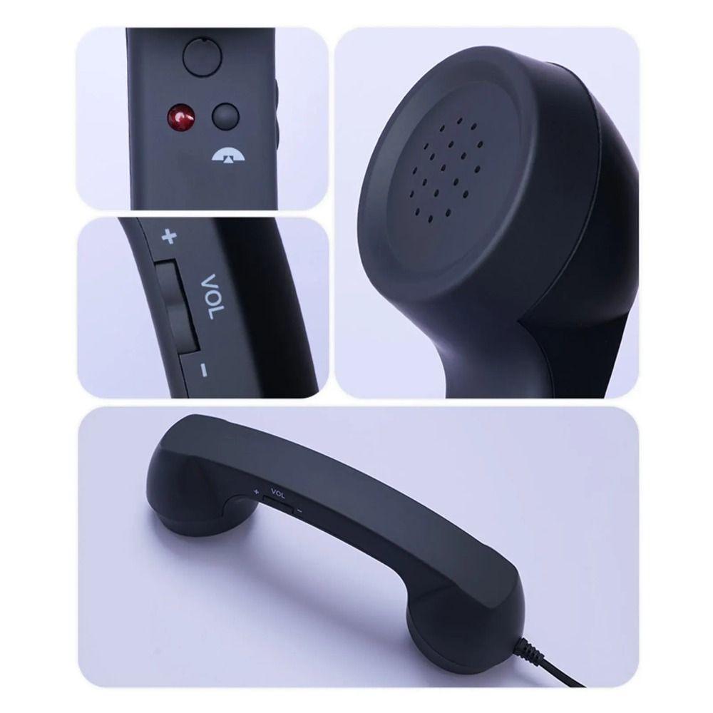 Type-C/3.5mm Wired Microphone Handset Wired Receiver Mobile Phone Handset  Universal Type-C