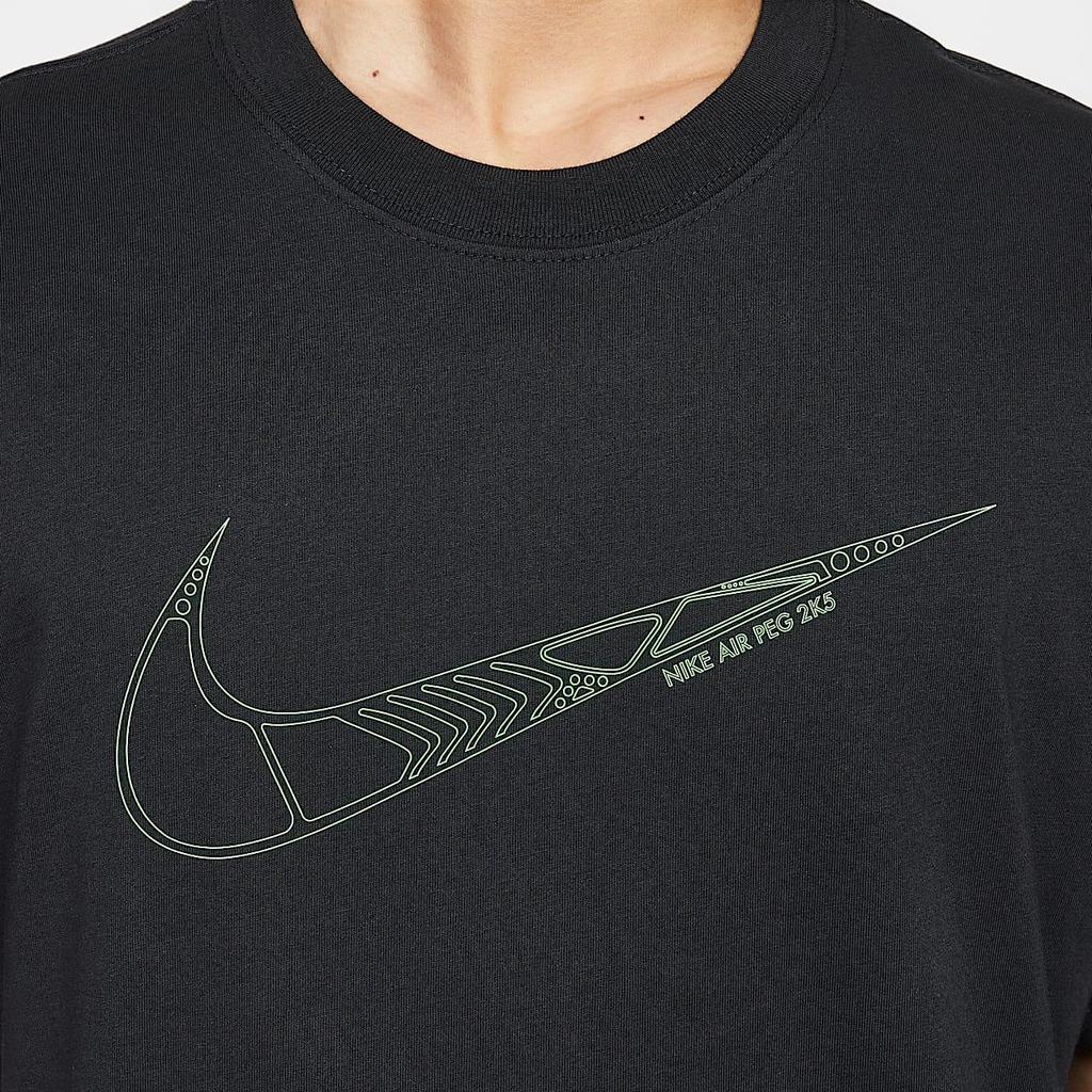 Nike Sportswear Comfortable Versatile Fashionable Short Sleeve T-Shirt Men Tops Black HJ0747-010