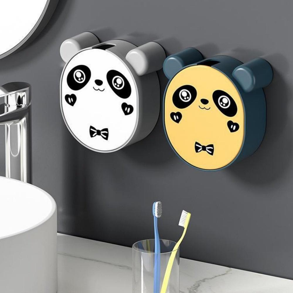 Cute Soap Rack, Wall-mounted Soap Rack, No-hole Soap Rack, Automatic Drainage Soap Tray for Shower, Bathroom, Bathtub and Kitche