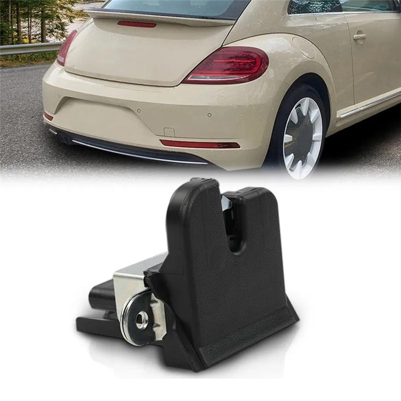 Замок-защелка заднего багажника автомобиля 5M0827505E 5ND827505 Для VW Beetle Golf Tiguan 2012-2019 Замок крышки багажника 6RD827505 чёрный